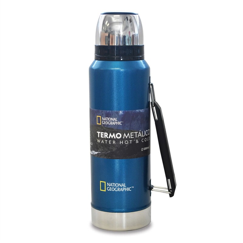Termo National Geographic 1.2 L Acero Inoxidable AZUL