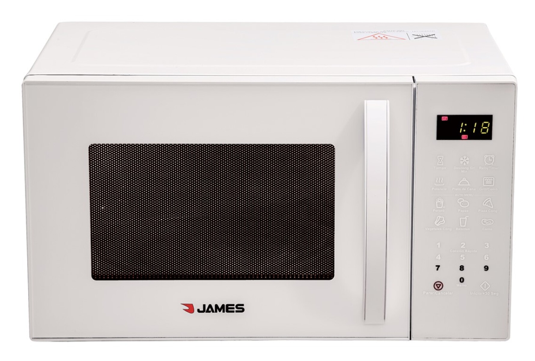 Microondas James 23 Litros BLANCO J-23 MDB 