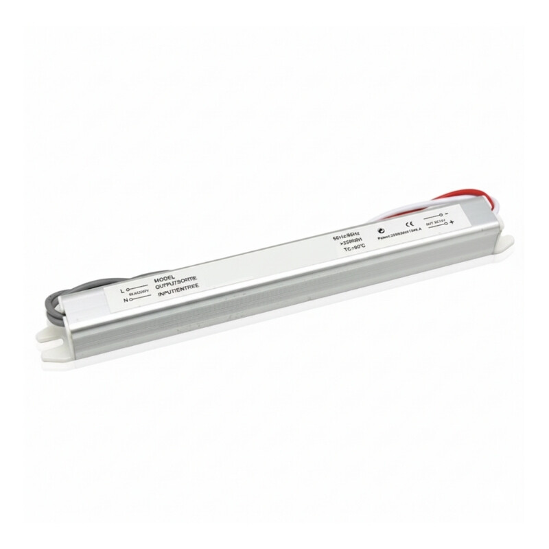 Transformador para cinta led 60W Modelo Slim 12V Transformador Para Cinta LED 24V Modelo Slim De 60W
