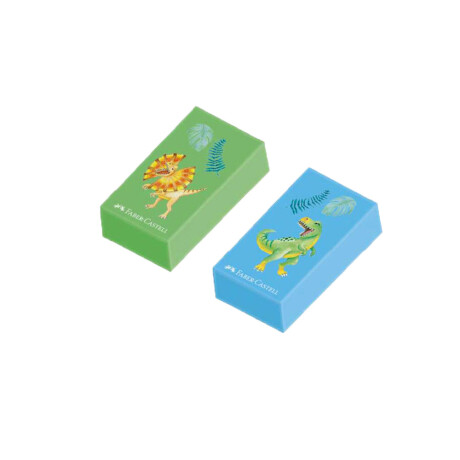 Goma de Borrar Faber Castell Dinosaurios