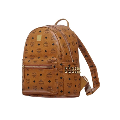 Mochila de lona revestida estampada con tachuelas, Stark 0
