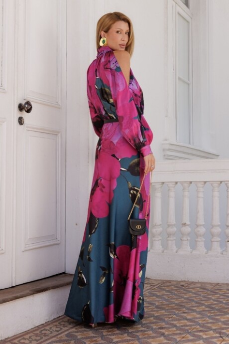 Vestido largo Maite Estampado