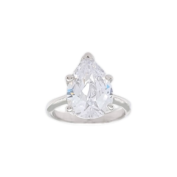 Anillo Solitario-Plata 925-Piedra Zirconia-AN3446 conpiedra