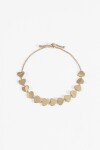 Pulsera acero hearts dorado