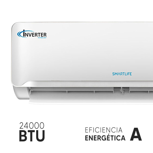 Aire Acondicionado Smartlife Sl-acfc24min 24.000 Btu AIRE A. INVERTER SMARTLIFE 24000 BTU AP