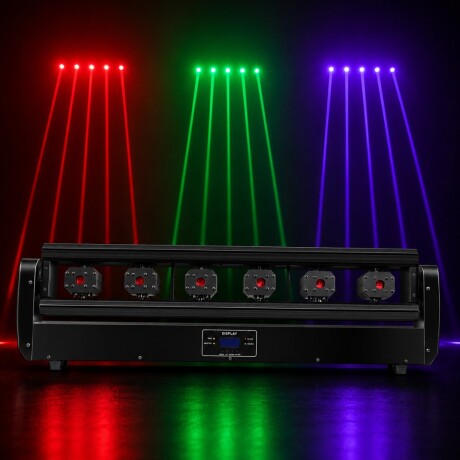 Cabeza Móvil Láser Pls La-ls35 Rgb 6 Luces Cabeza Móvil Láser Pls La-ls35 Rgb 6 Luces