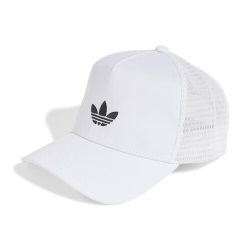 Gorra Adicolor Classic Curved Foam Trucker Unisex Blanco