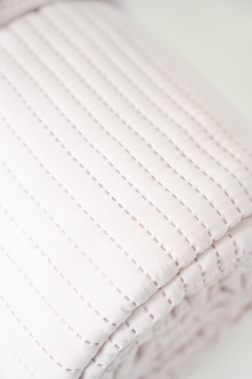 Cubrecama 2 Plazas Microfibra Washed Blanco