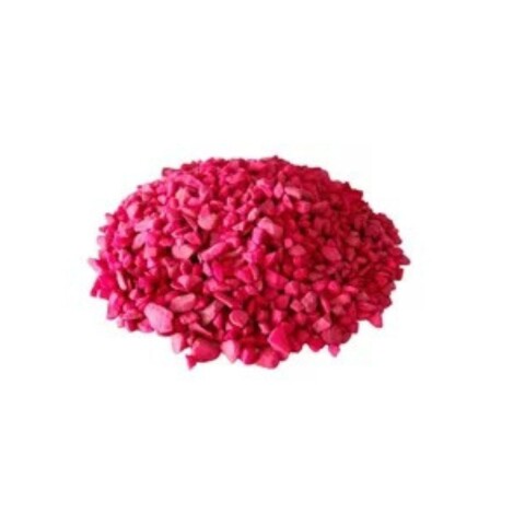 PIEDRAS DE COLORES X 1KG ROSADA