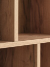 Librería MOSBJERG 10 estantes color roble Librería MOSBJERG 10 estantes color roble