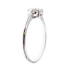 Anillo Corina en oro blanco 18k con circonias Anillo Corina en oro blanco 18k con circonias
