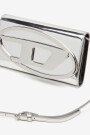 BILLETERA / MINIBOLSO 1DR CUER Plata