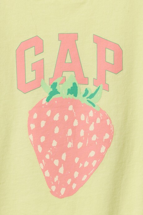 Remera Gráfico Toddler Niña Citron