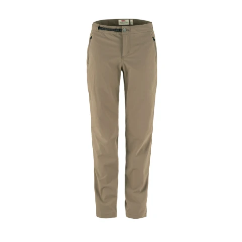 High Coast Trail Trousers W Suede Brown