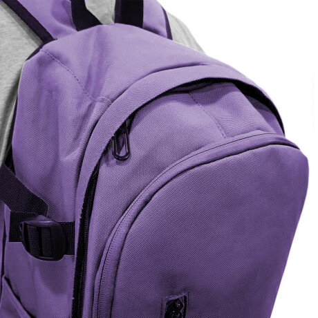 Mochila Liceal Expert Impermeable Viaje Estudiante Violeta