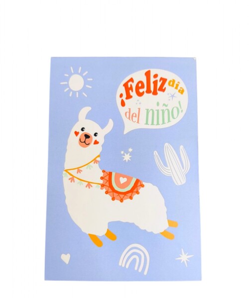 Tarjeta día del niño 10x15 DISEÑO 1