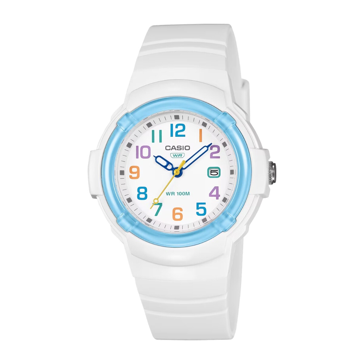 Reloj CASIO LX800H-7A2VDF Resina Blanco Esfera 34mm 