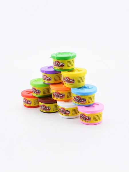 MASAS PARTY PACK 10 COLORES MULTICOLOR