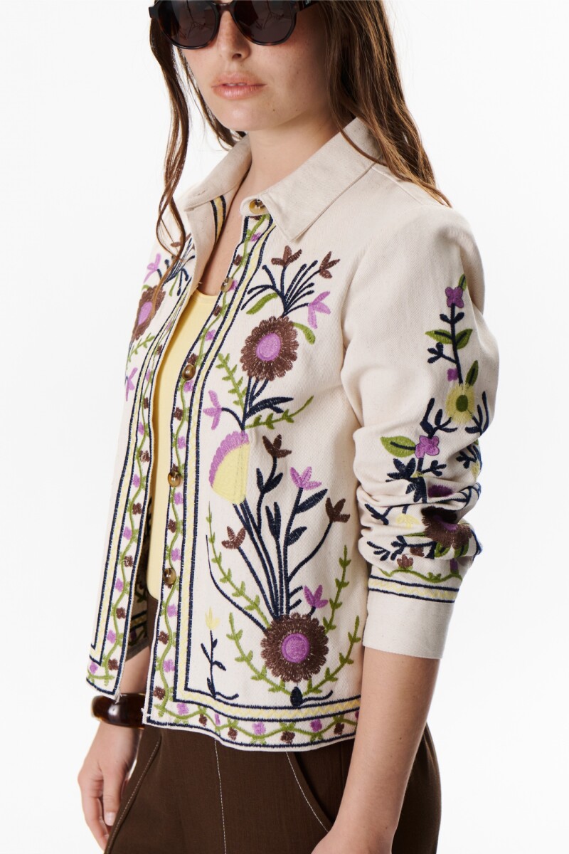 CHAQUETA MARGA VERDE