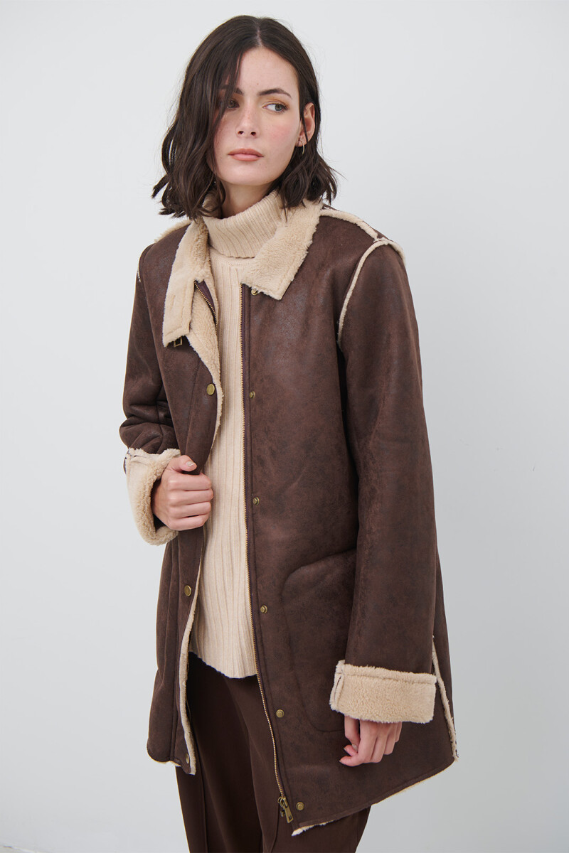 CHAQUETON GLACIAR MARRON