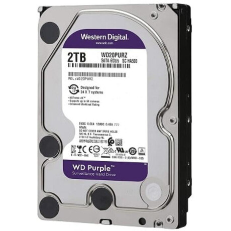 Disco Duro 3,5" - 2 TB WD Purple - Sata3 Intellipower 4086