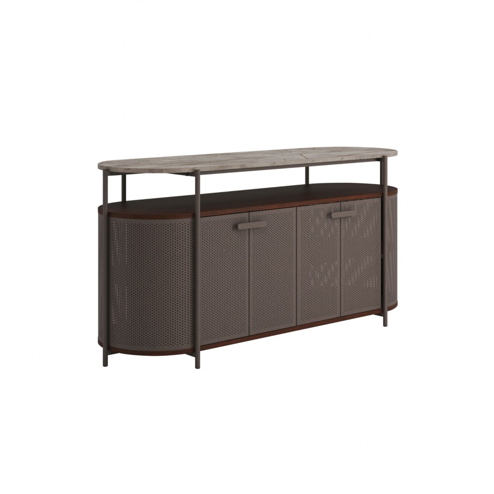 Rack para tv dos puertas - Sauder - Linea Radial Rack para tv dos puertas - Sauder - Linea Radial