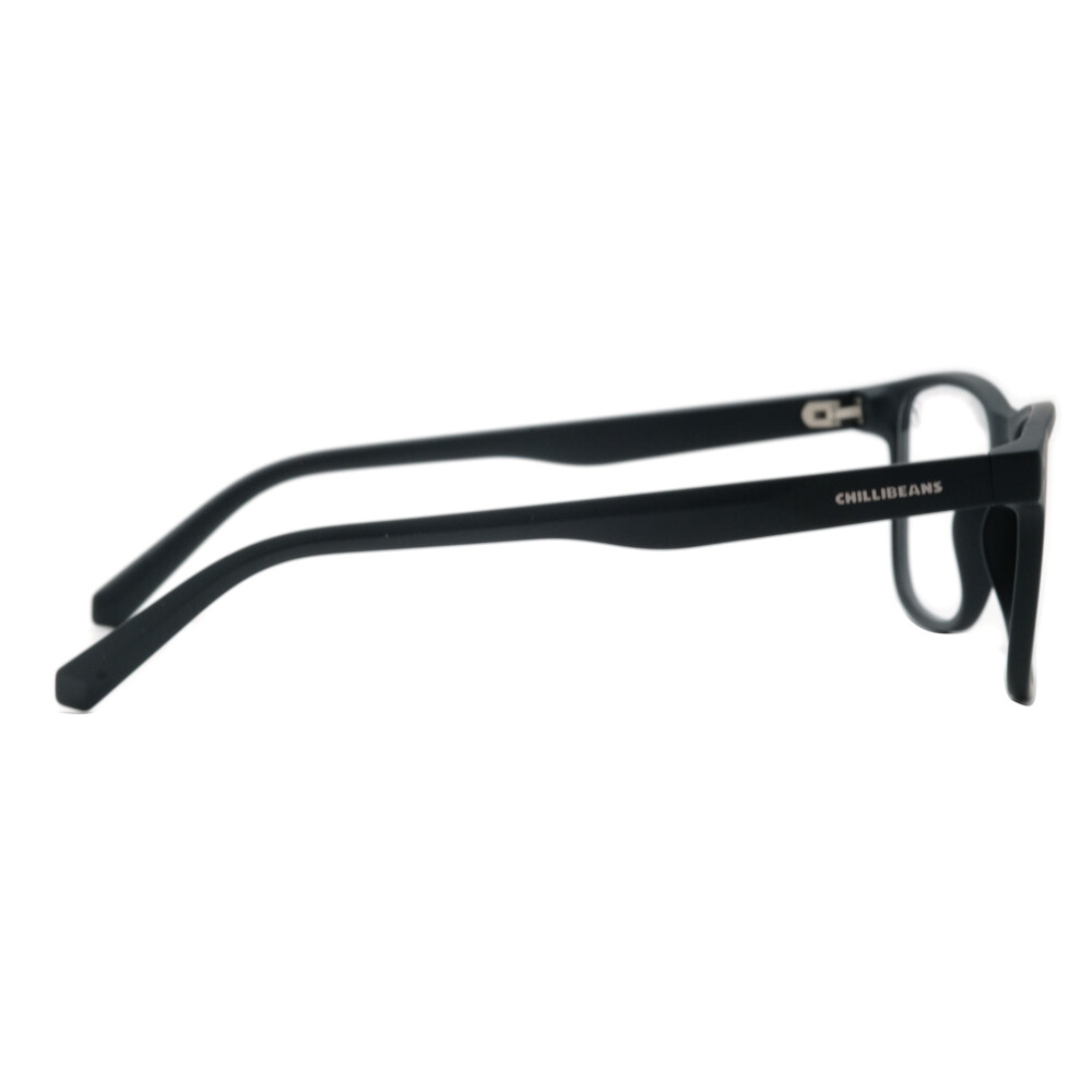 Lentes 2 En 1 Otica Cuadrado Negro/Negro