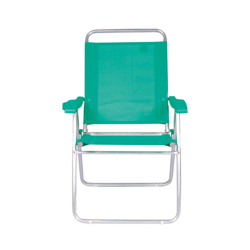 Set X 2 Sillas Altas Boreal 4 Posciones Aluminio VERDE