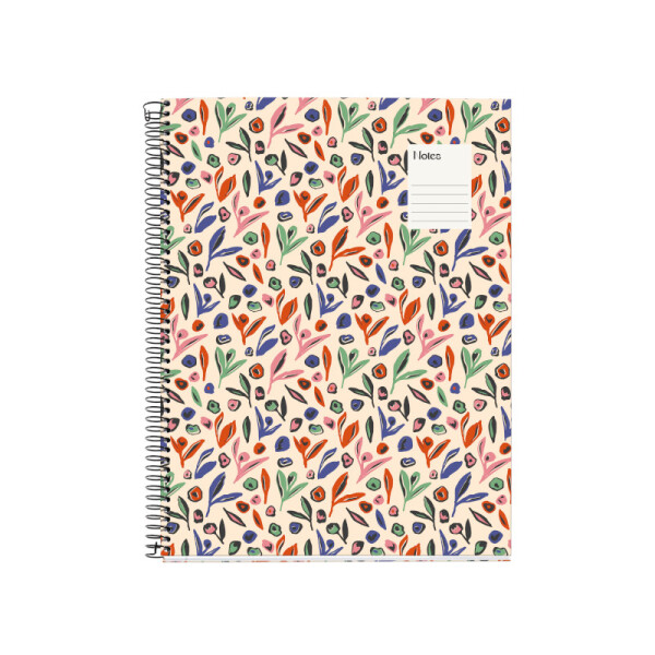 Cuaderno A4 Rayado - MiquelRius Garden Leaves