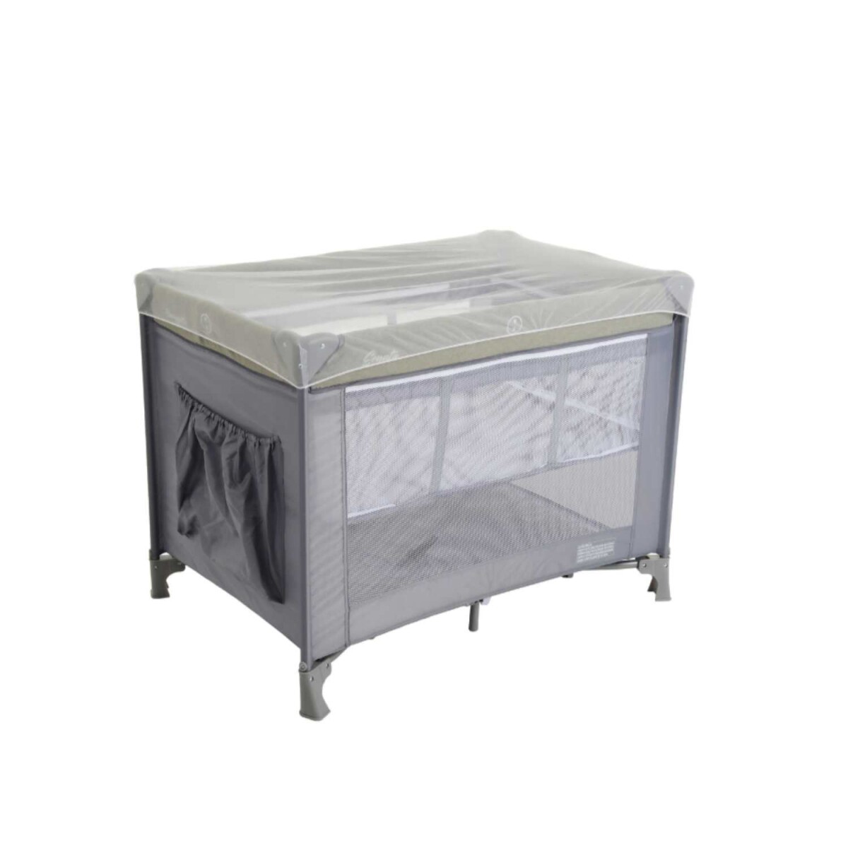 Cuna Corral Gris Burigotto - GRIS 