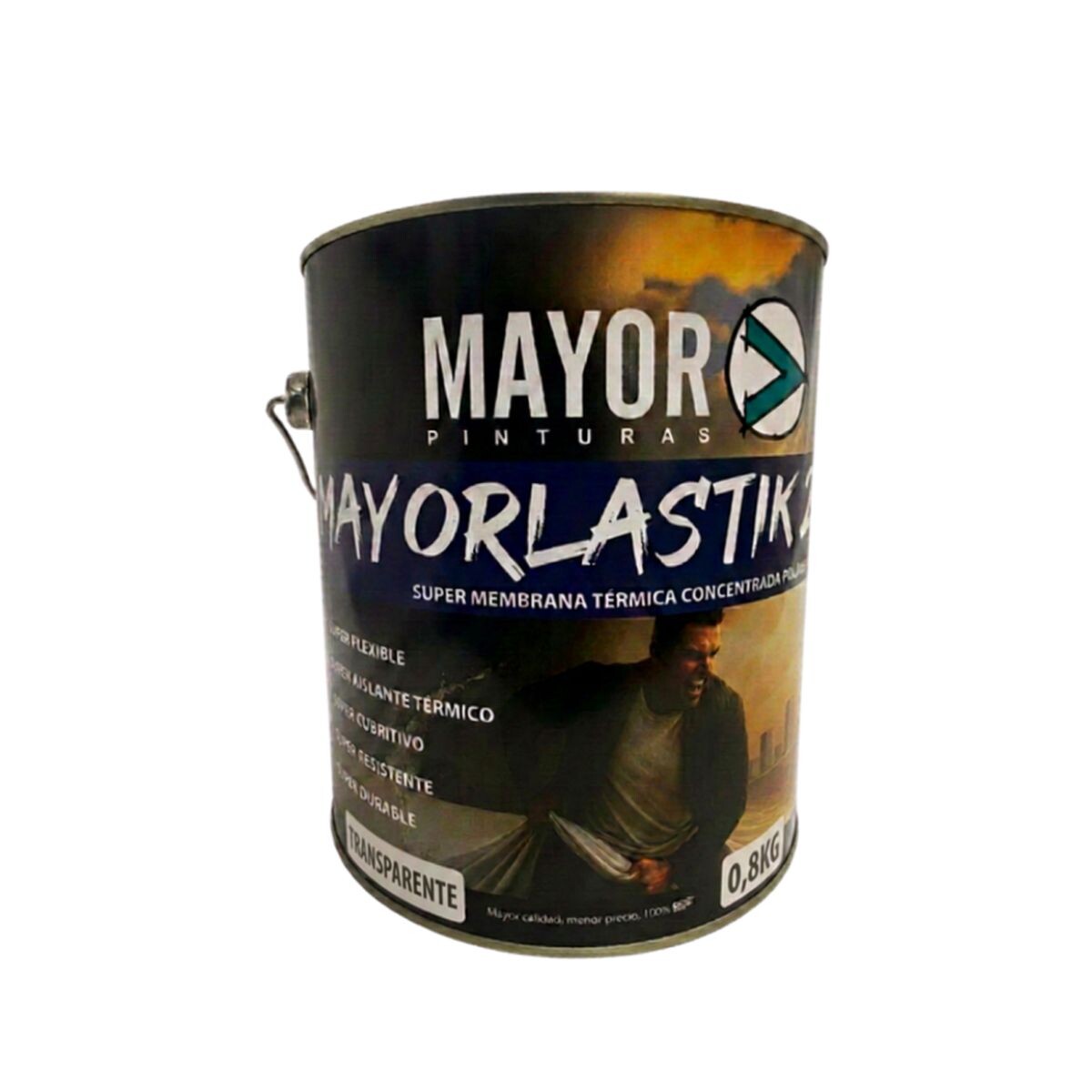 Mayorlastik 24/7 Transparente 0,8kg 