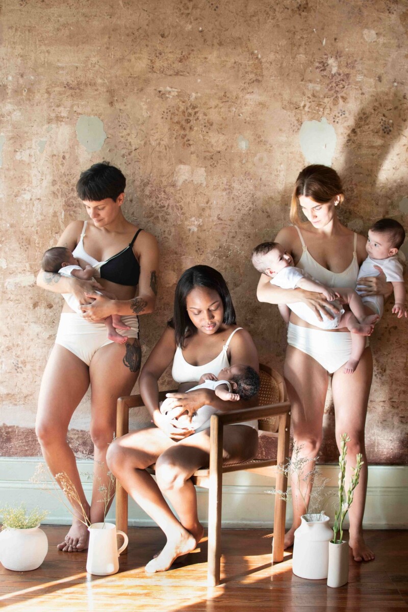 Soutien Maternal Rocío Algodón – Lactancia y Embarazo Crema