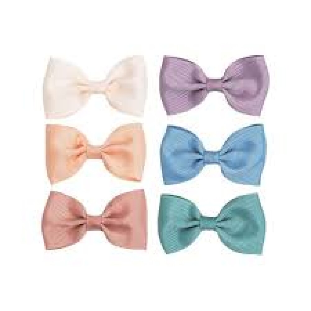 Set de Broches x6 color pastel 15310