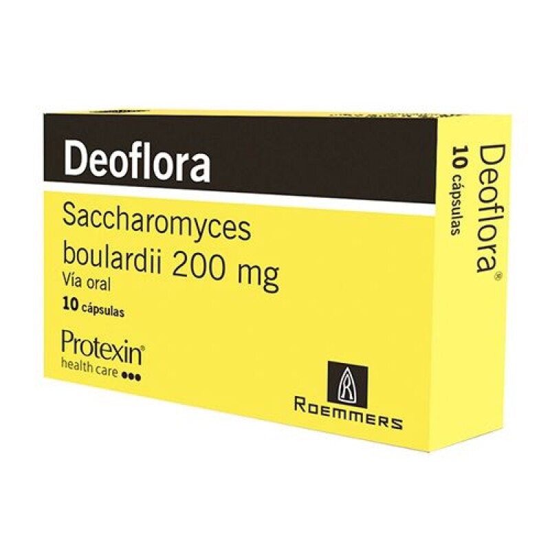 Deoflora 200 Mg. 10 Caps. Deoflora 200 Mg. 10 Caps.
