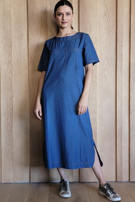 Vestido Arrecife Denim Azul