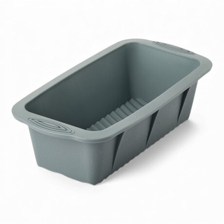 Molde Budinera De Silicona Antiadhrente 25*12.7*6.8 Gris