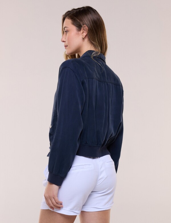 Camperita Bomber Lyocell AZUL
