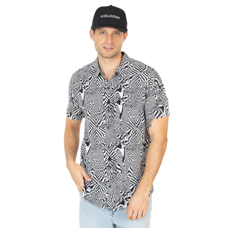 Camisa Volcom Meltdown - Multicolor Camisa Volcom Meltdown - Multicolor