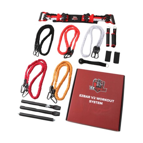 Kit de entrenamiento elásticos Ezbar V2 Kit de entrenamiento elásticos Ezbar V2