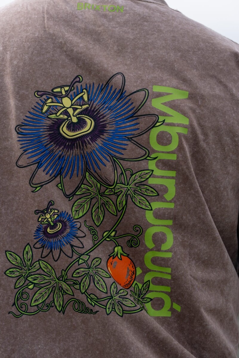 Camiseta Mbaracuya Marrón