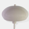 LAMPARA BLANCA P/MESA 38X22CM Unica