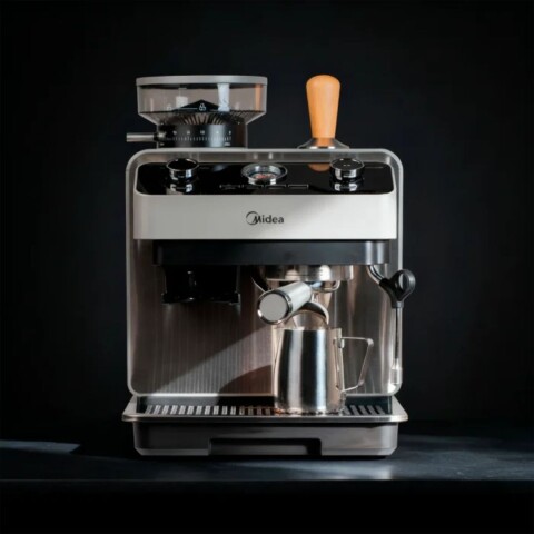 Cafetera Espresso Midea con Molinillo ACM25 Cafetera Espresso Midea con Molinillo ACM25