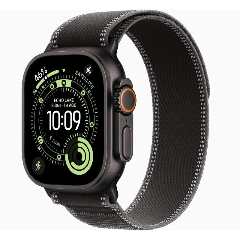 Apple Watch Ultra 3 49mm Black Ti Black/ Charcoal Trail MF1H4BE/A Apple Watch Ultra 3 49mm Black Ti Black/ Charcoal Trail MF1H4BE/A