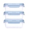 Set Tuppers X3 Herméticos BUBA celeste