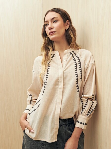 CAMISA ALLIE DALWA BEIGE
