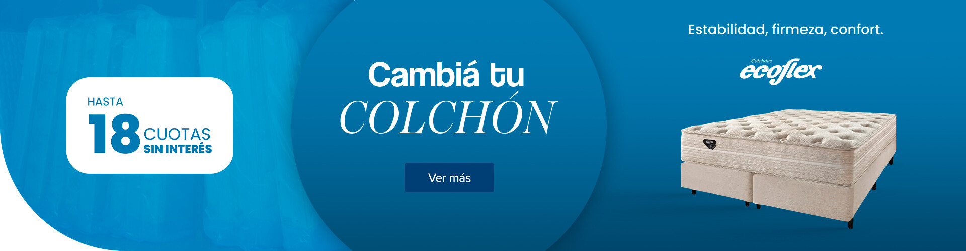 Banner Principal - Colchones