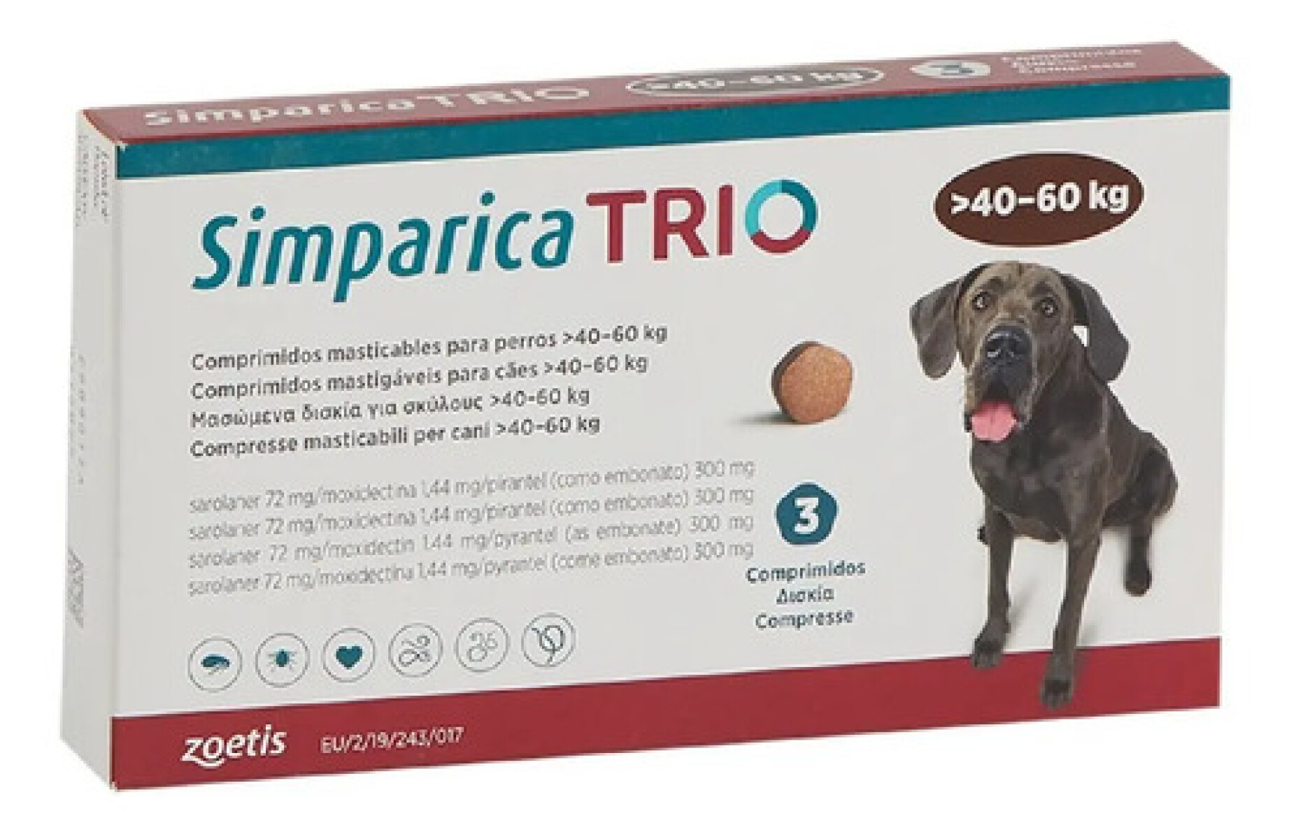 Simp Trio brown 40.1 - 60 kg - Simp Trio Brown 40.1 - 60 Kg 