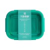 Vianda Metálico Para Microondas 1300 Ml Verde