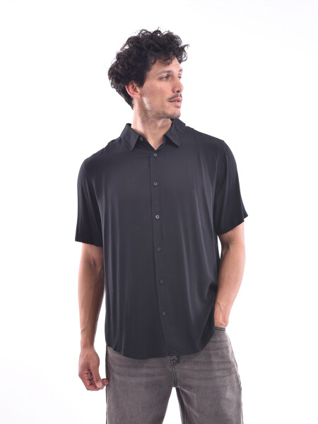 CAMISA ECHOSTAGE NEGRO