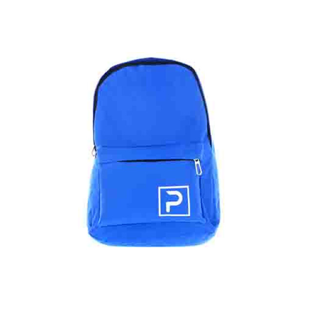 Mochila Push con logo Azul